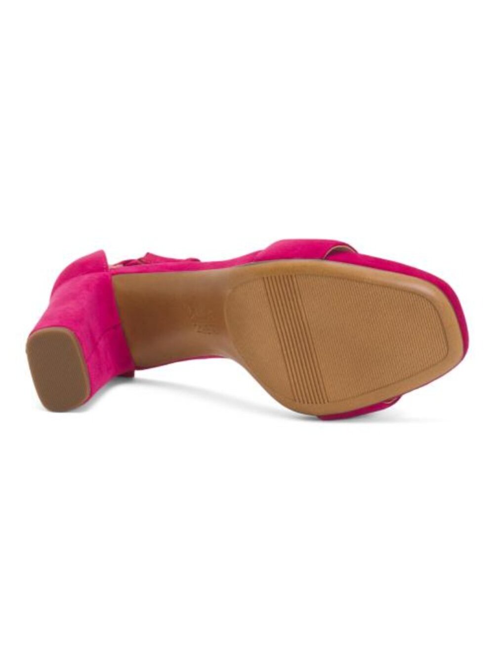 NATURALIZER Joy Suede Heel Ankle Strap Sandals - Picture 3 of 3